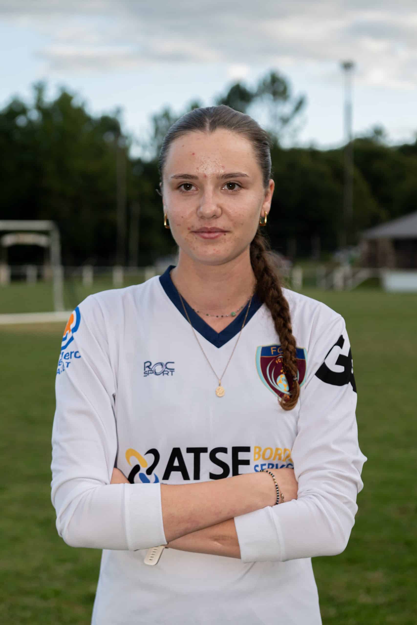 Amandine Liabot, joueuse de l'équipe féminine du FC Sarlat Marcillac, saison 2026-2027