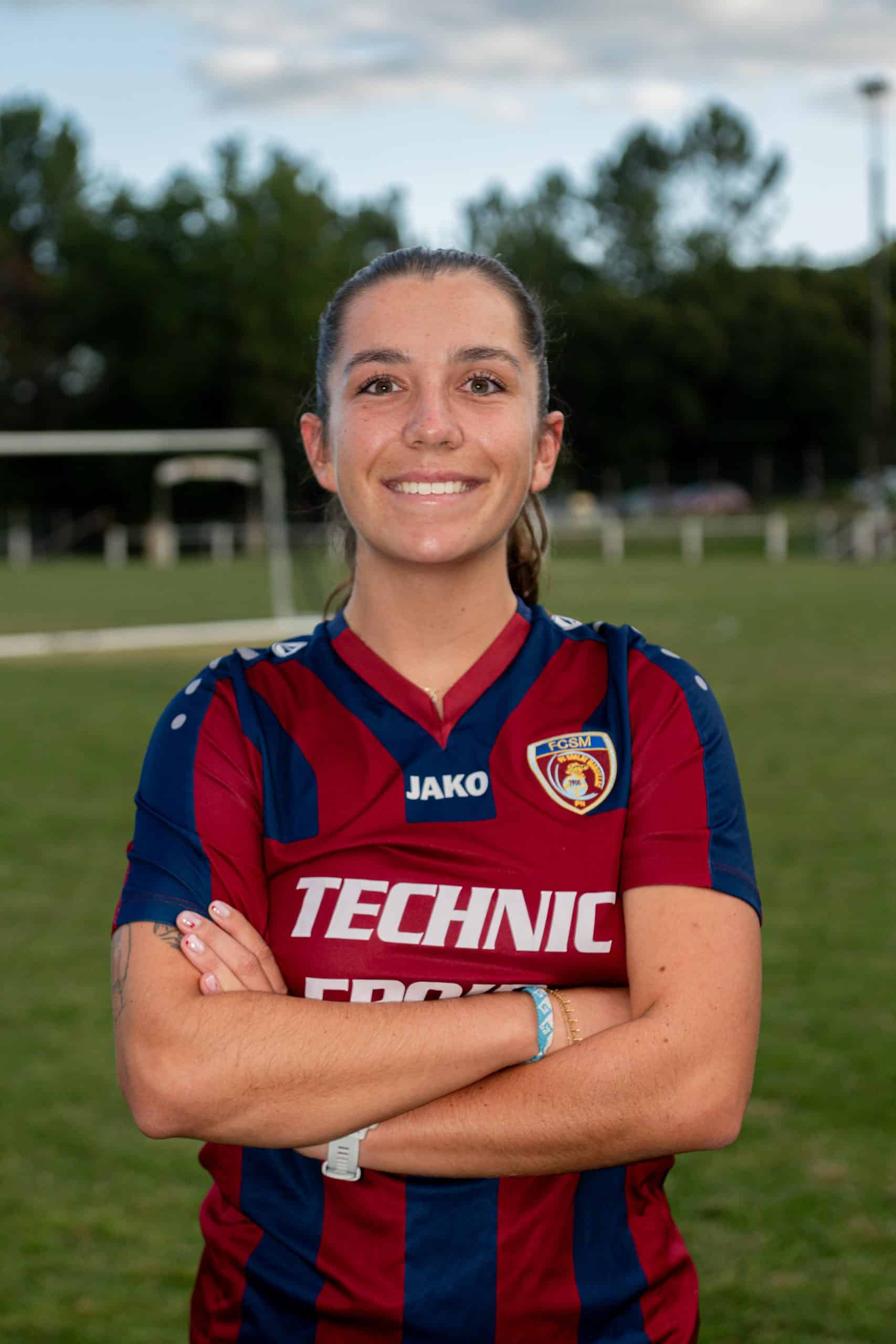 Anouk Roho, joueuse de l'équipe féminine du FC Sarlat Marcillac, saison 2026-2027
