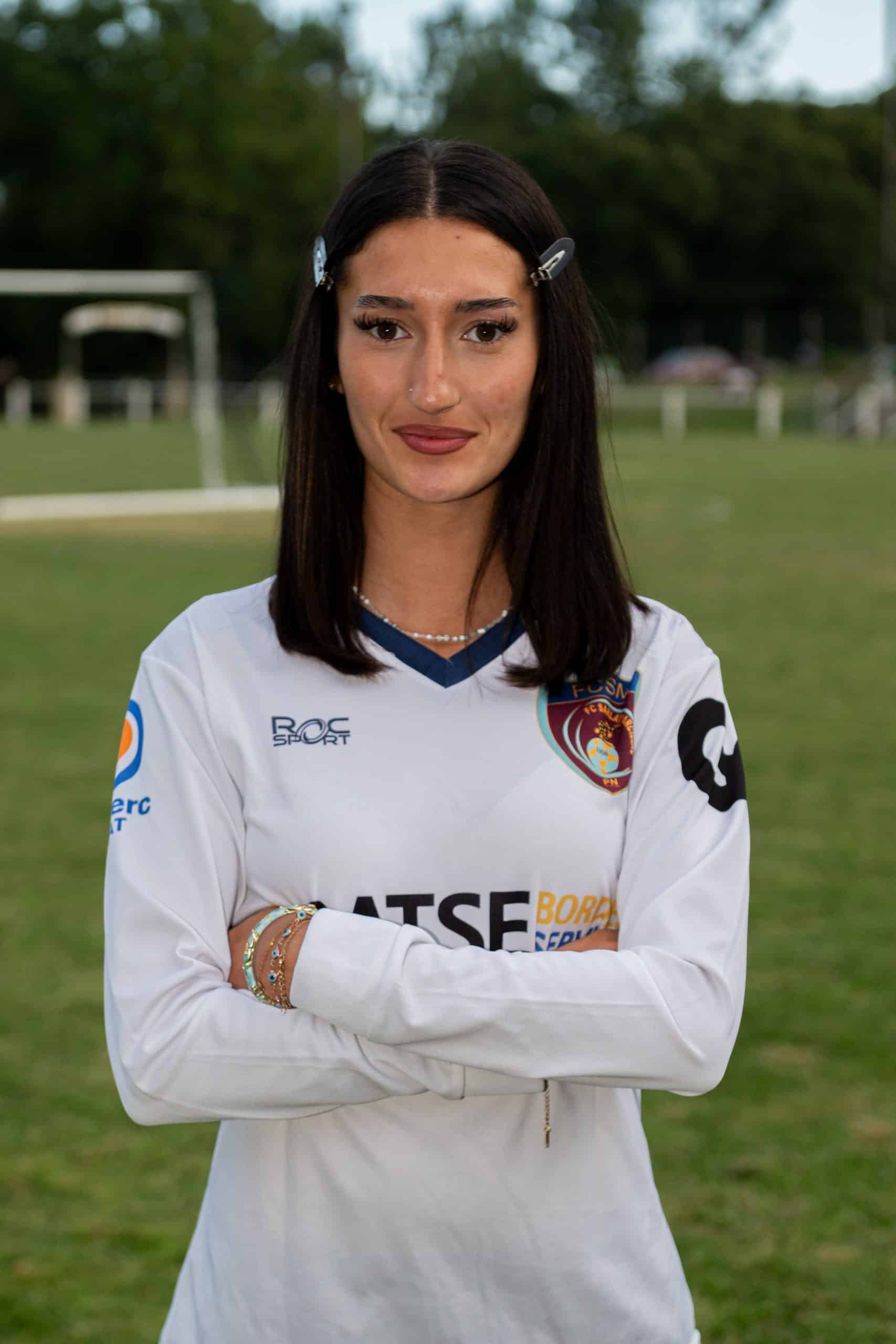 Camille Batista Verissimo, joueuse de l'équipe féminine du FC Sarlat Marcillac, saison 2026-2027