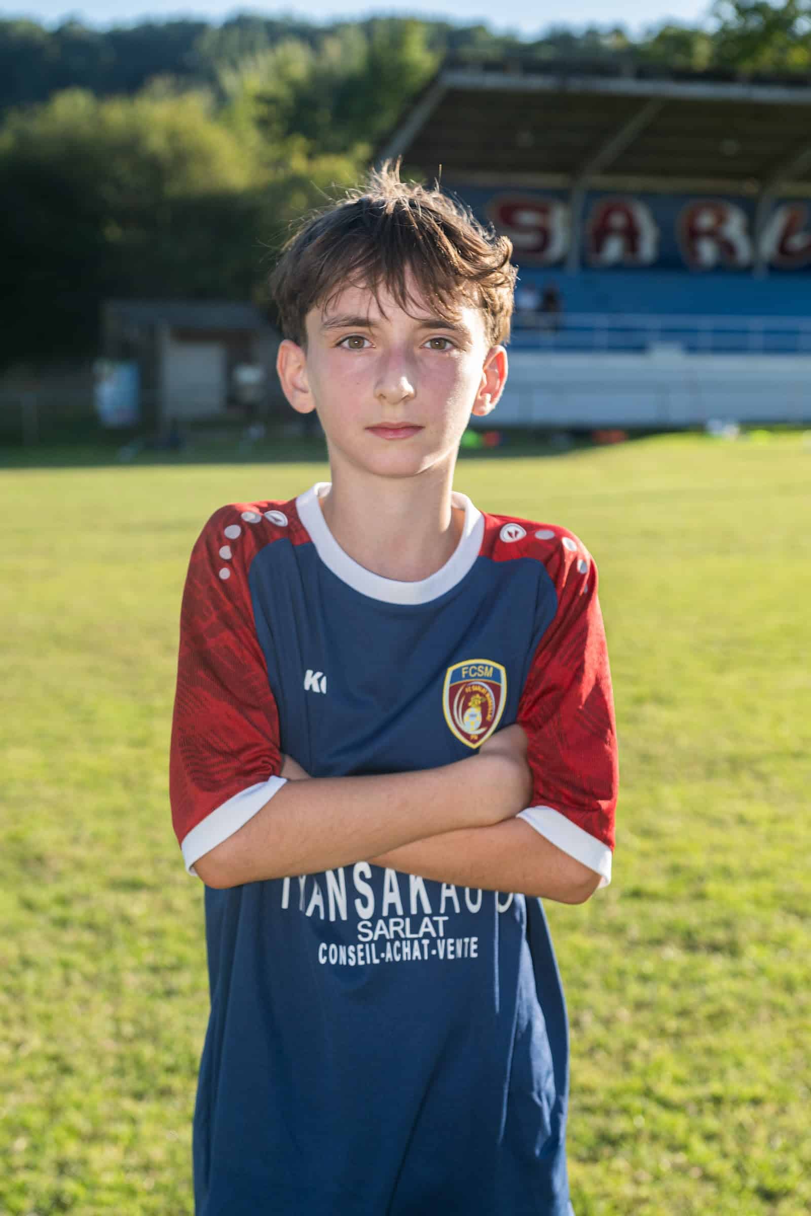 Eliot Mazounie, U13 du FC Sarlat Marcillac, saison 2026-2027