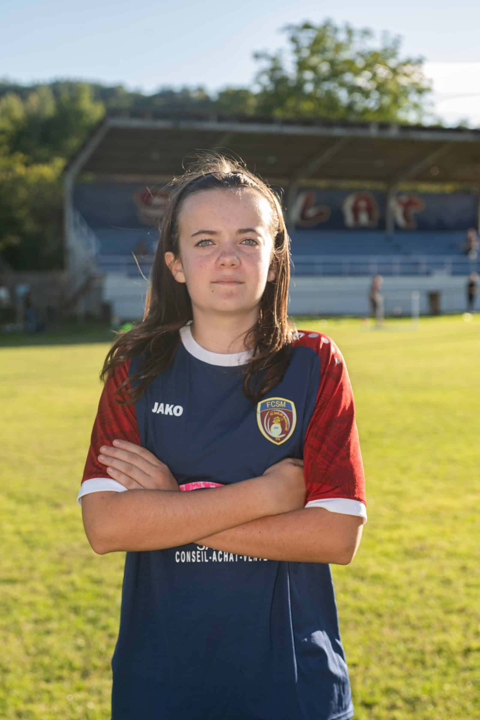 Enola François, U13 du FC Sarlat Marcillac, saison 2026-2027