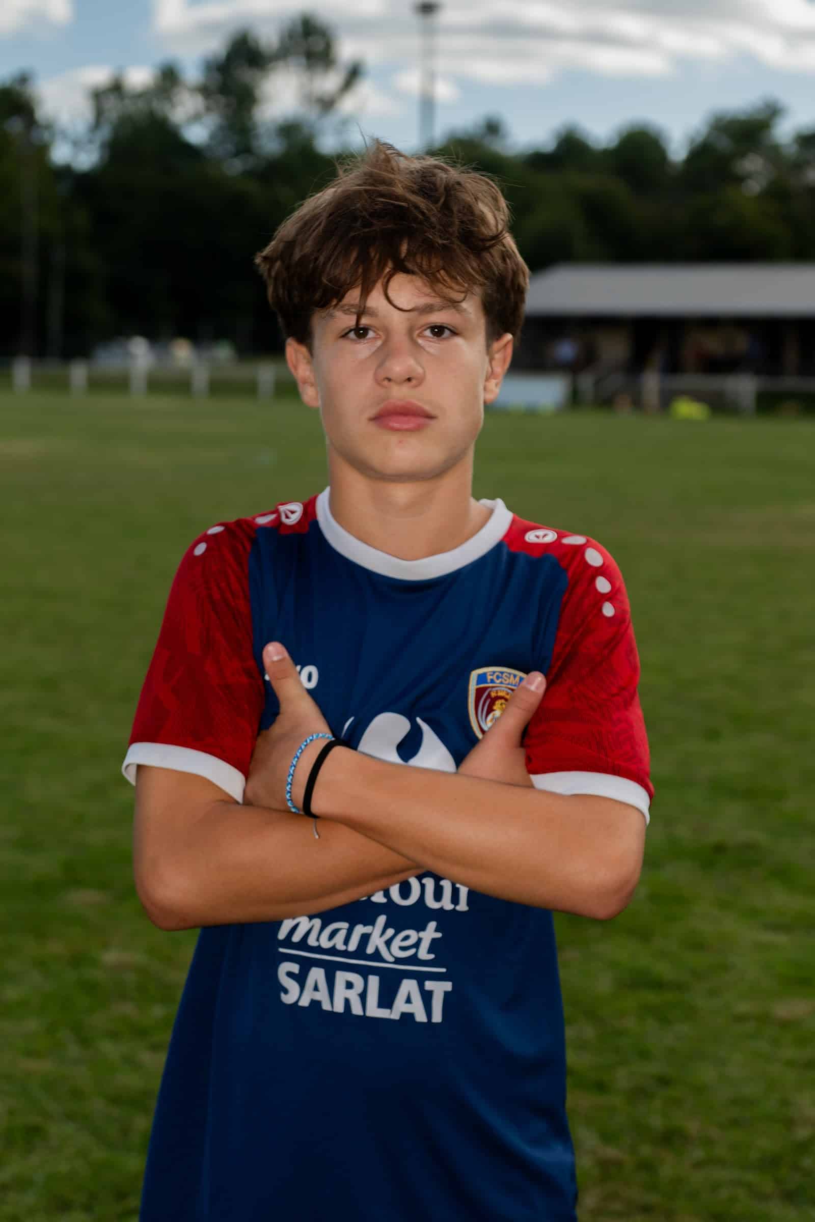 Milo Wallart, U15 du FC Sarlat Marcillac, saison 2026-2027