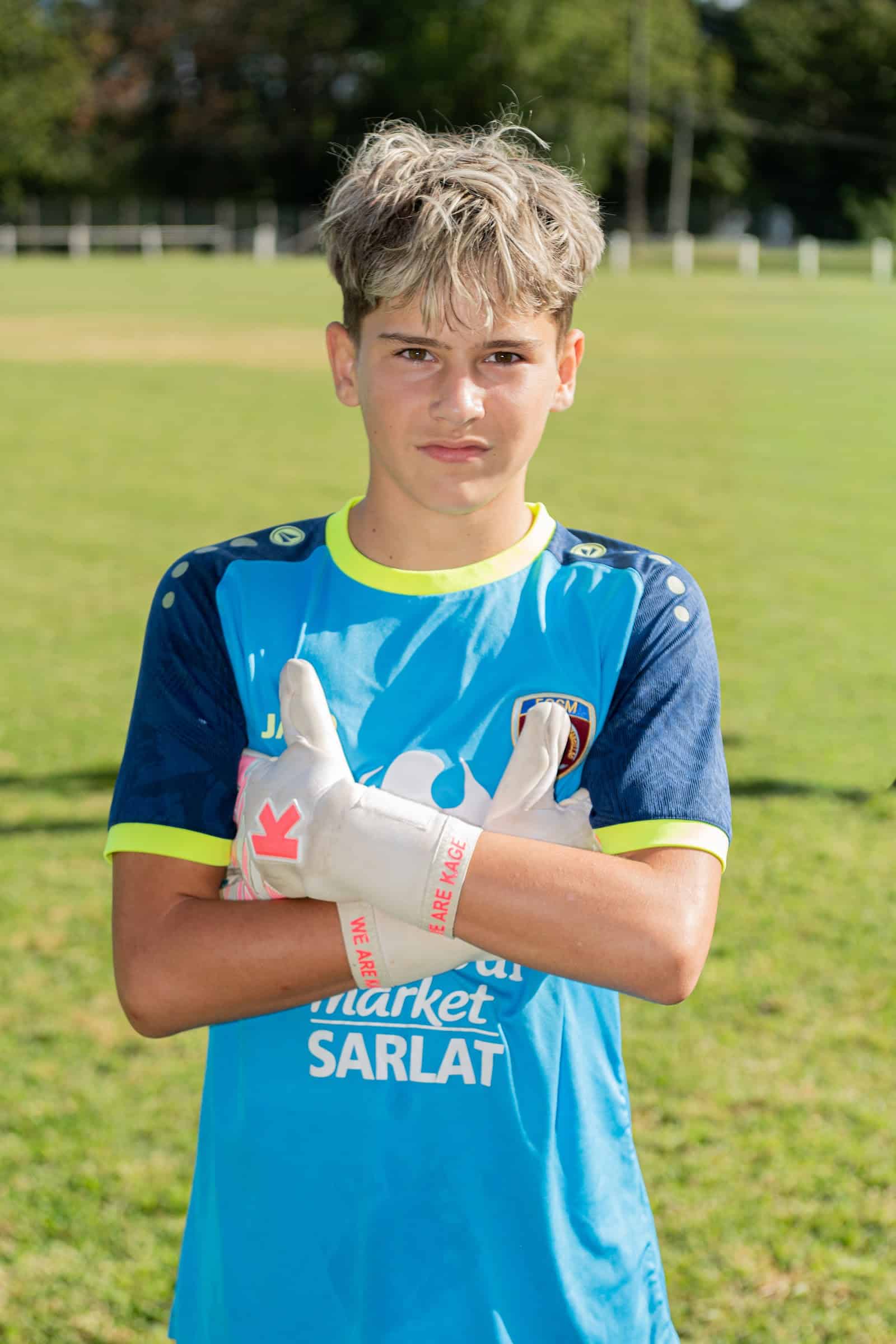 Robin Bothorel, U15 du FC Sarlat Marcillac, saison 2026-2027