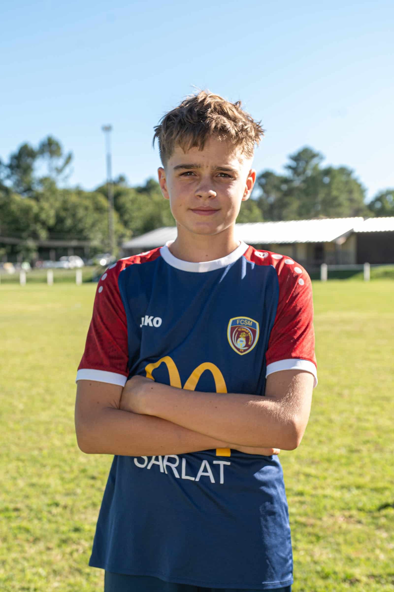 Clovis, joueur U14 du FC Sarlat Marcillac, saison 2026-2027
