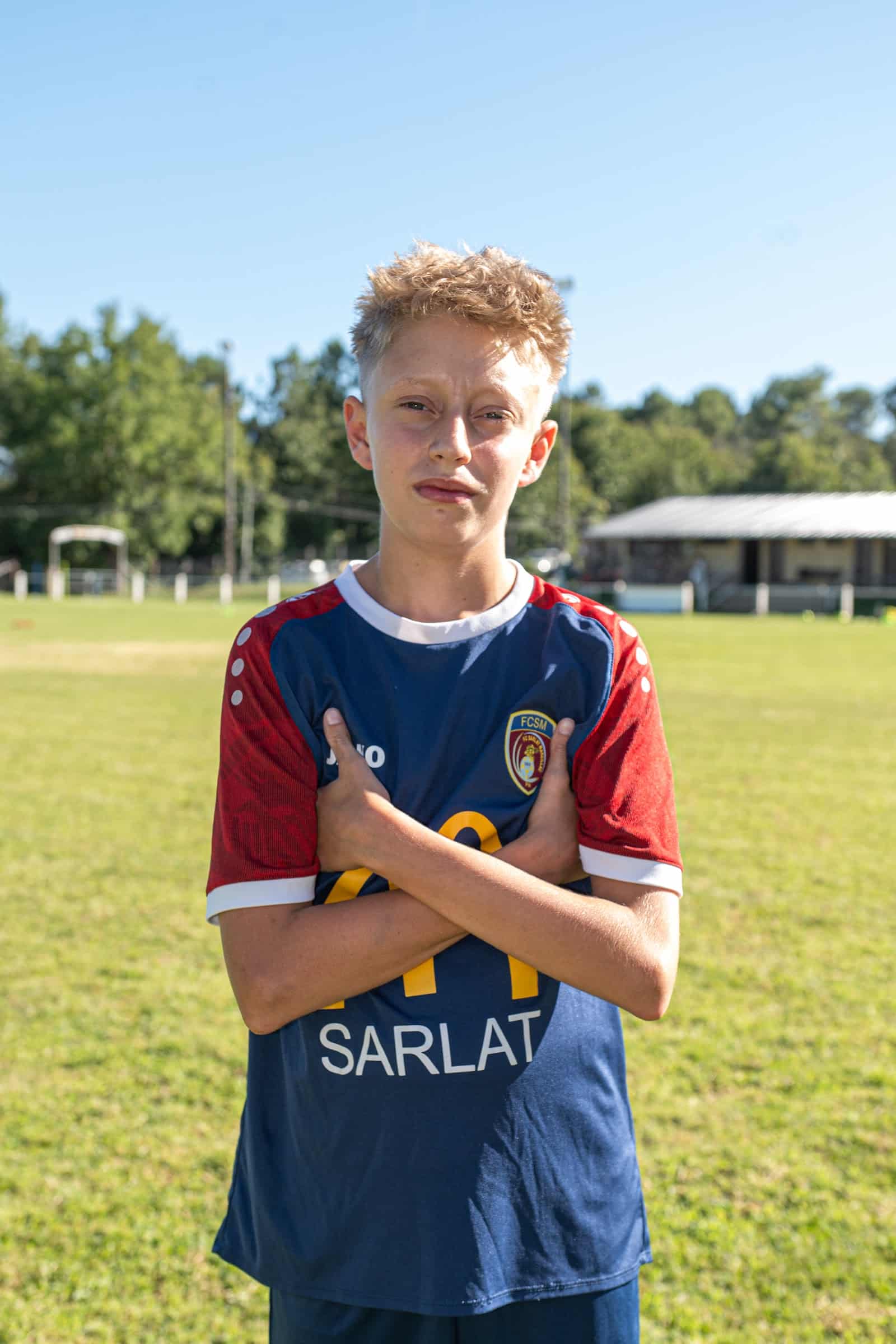 Enzo, joueur U14 du FC Sarlat Marcillac, saison 2026-2027