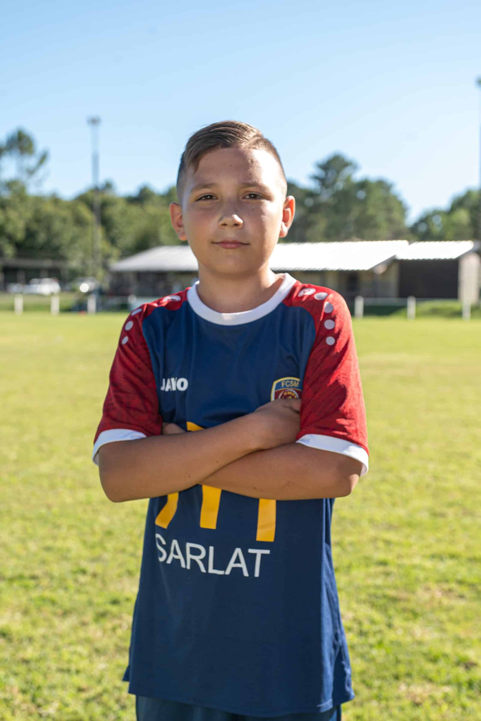 Fievel, joueur U14 du FC Sarlat Marcillac, saison 2026-2027