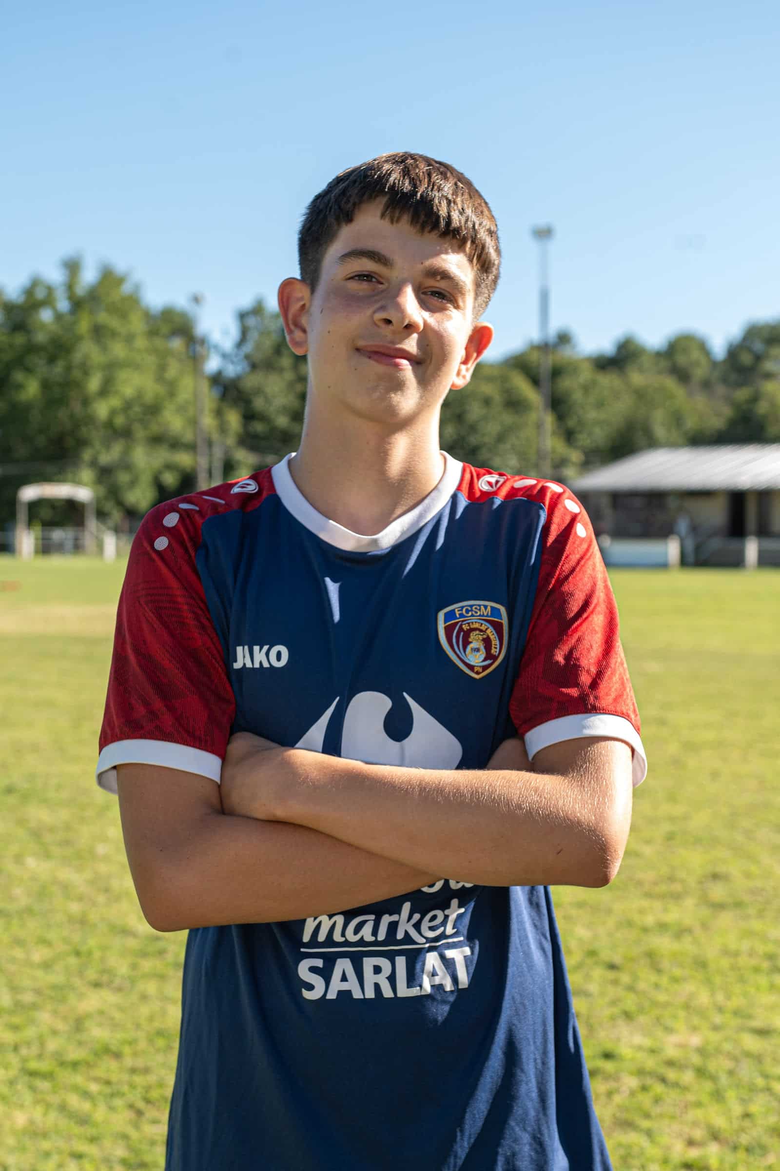 Kalvin, joueur U14 du FC Sarlat Marcillac, saison 2026-2027