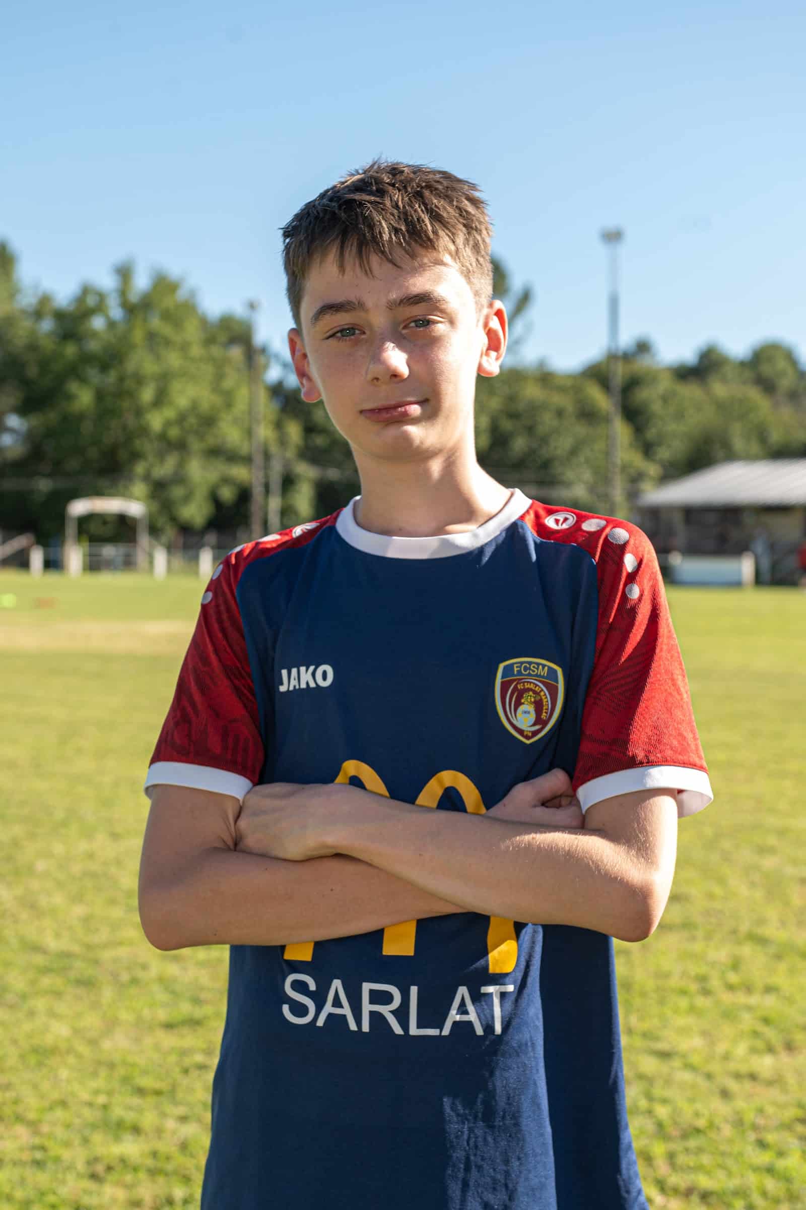 Noa, joueur U14 du FC Sarlat Marcillac, saison 2026-2027
