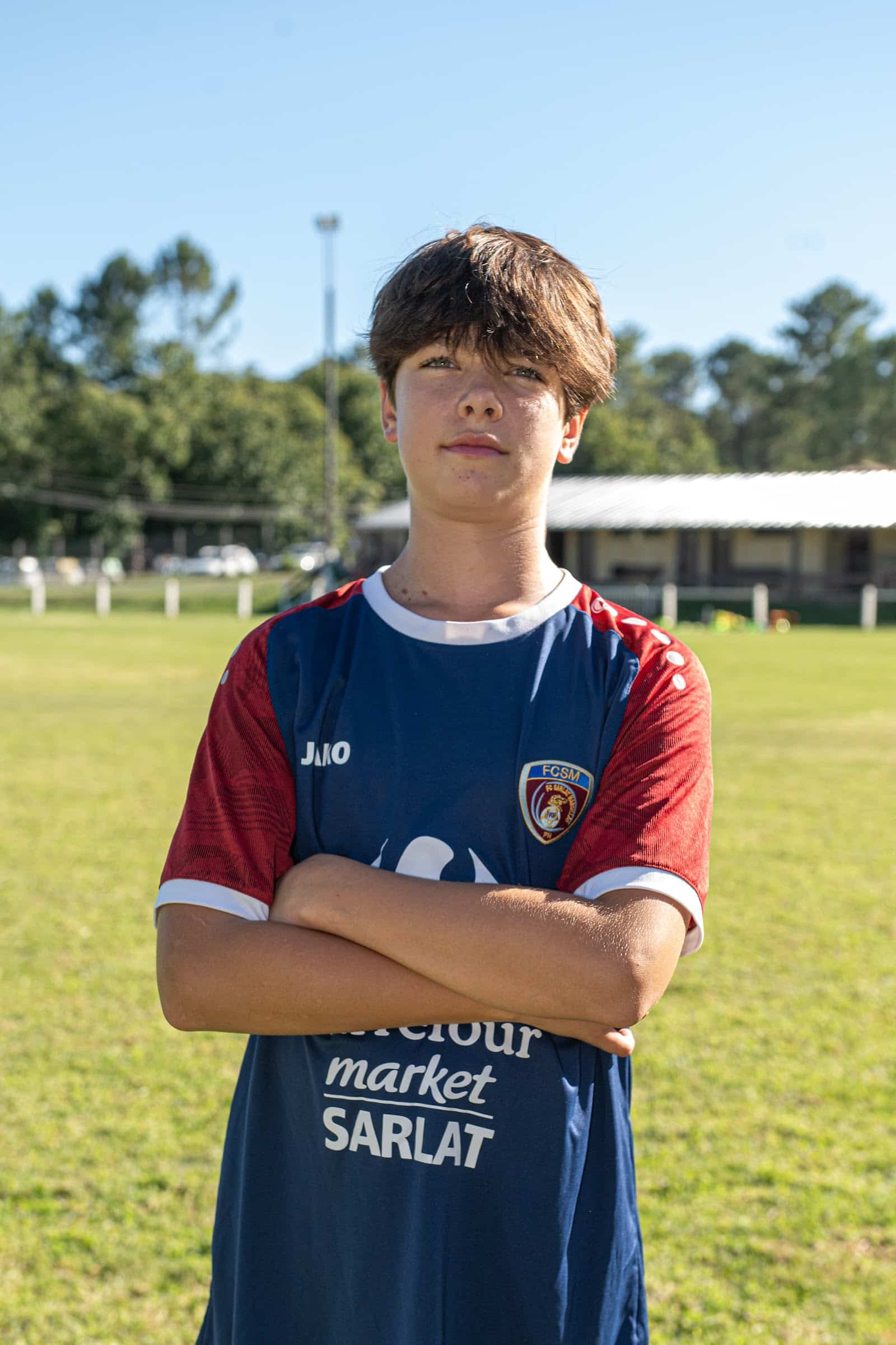 Romain, joueur U14 du FC Sarlat Marcillac, saison 2026-2027