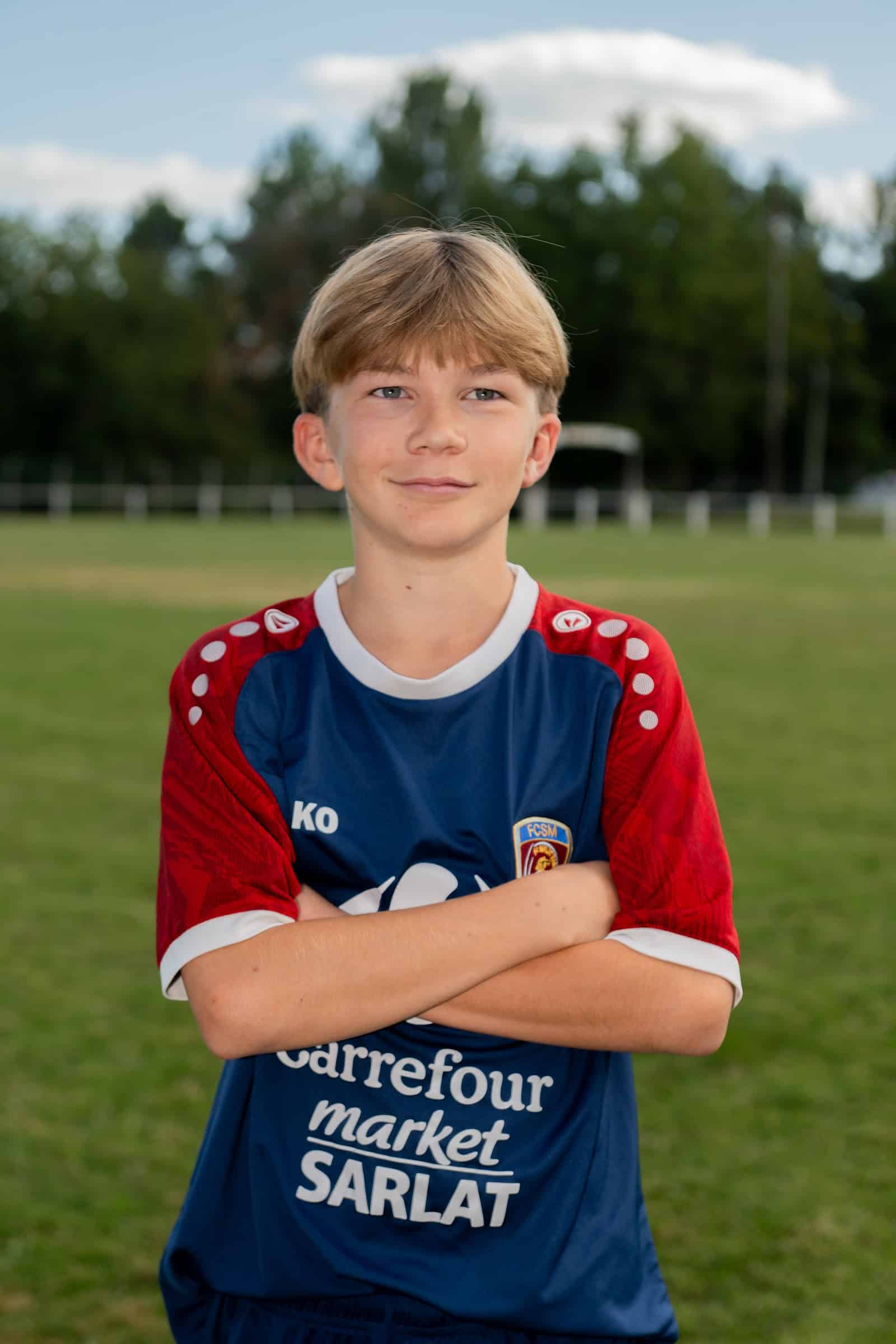 William Jones, U15 du FC Sarlat Marcillac, saison 2026-2027