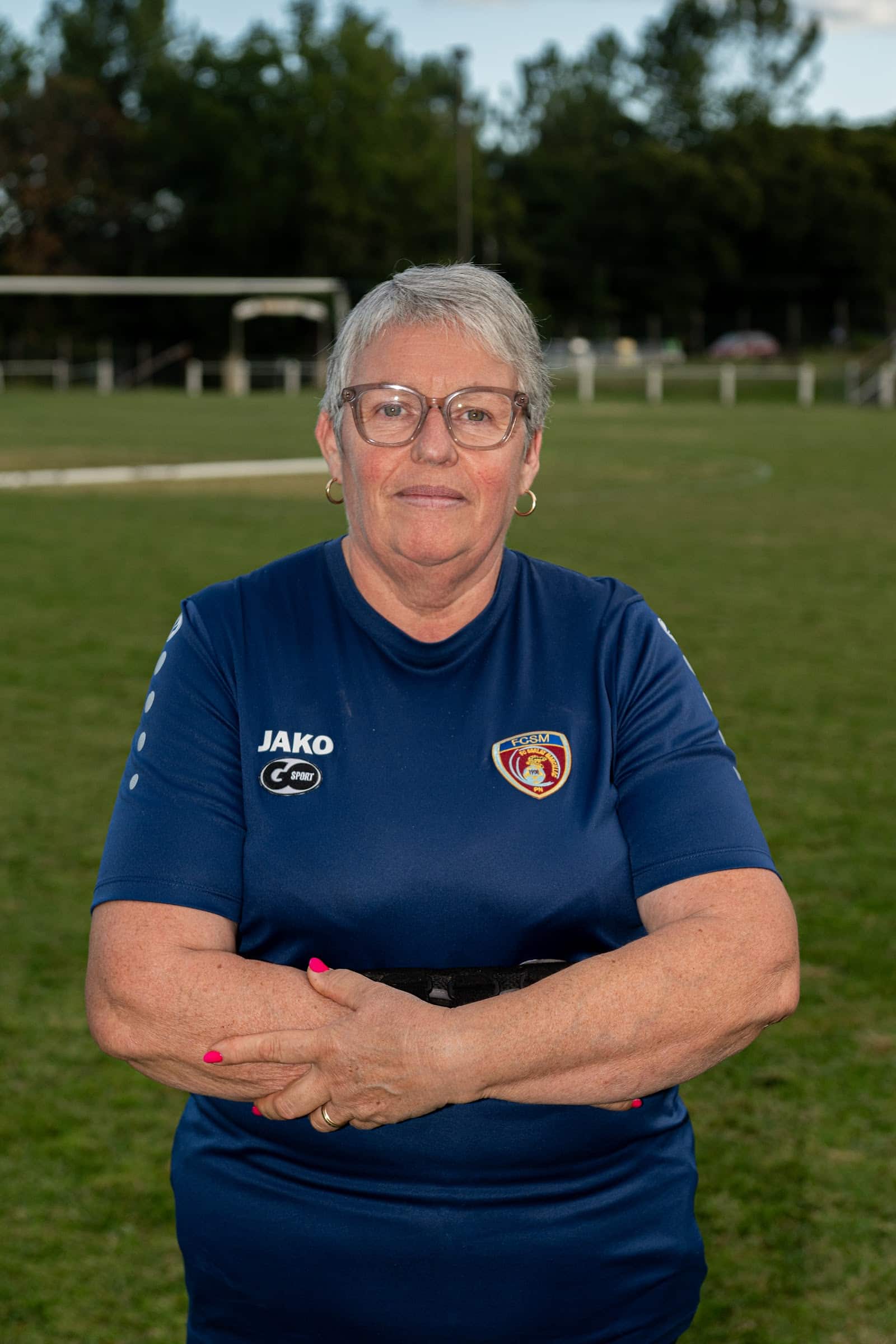 Françoise Vioque, membre du staff de l'équipe féminine du FC Sarlat Marcillac, saison 2026-2027