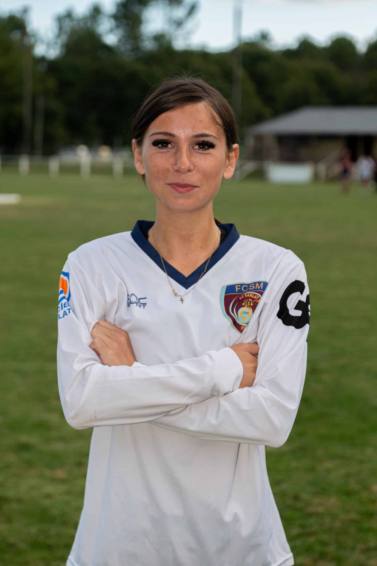 Lilou Régnier, joueuse de l'équipe féminine du FC Sarlat Marcillac, saison 2026-2027