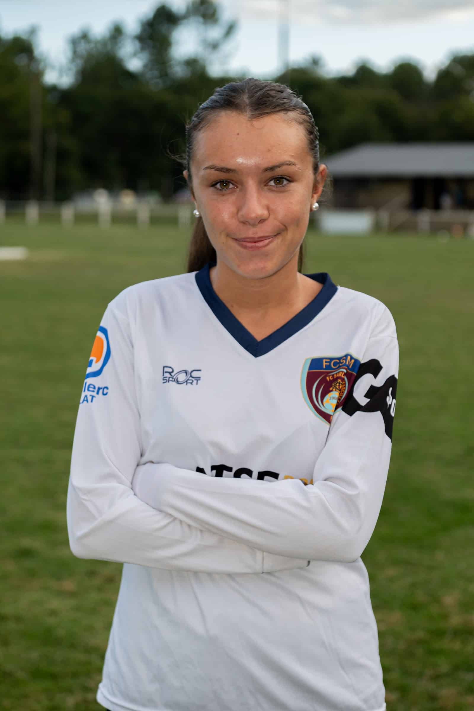 Lily-Rose Cherel, joueuse de l'équipe féminine du FC Sarlat Marcillac, saison 2026-2027