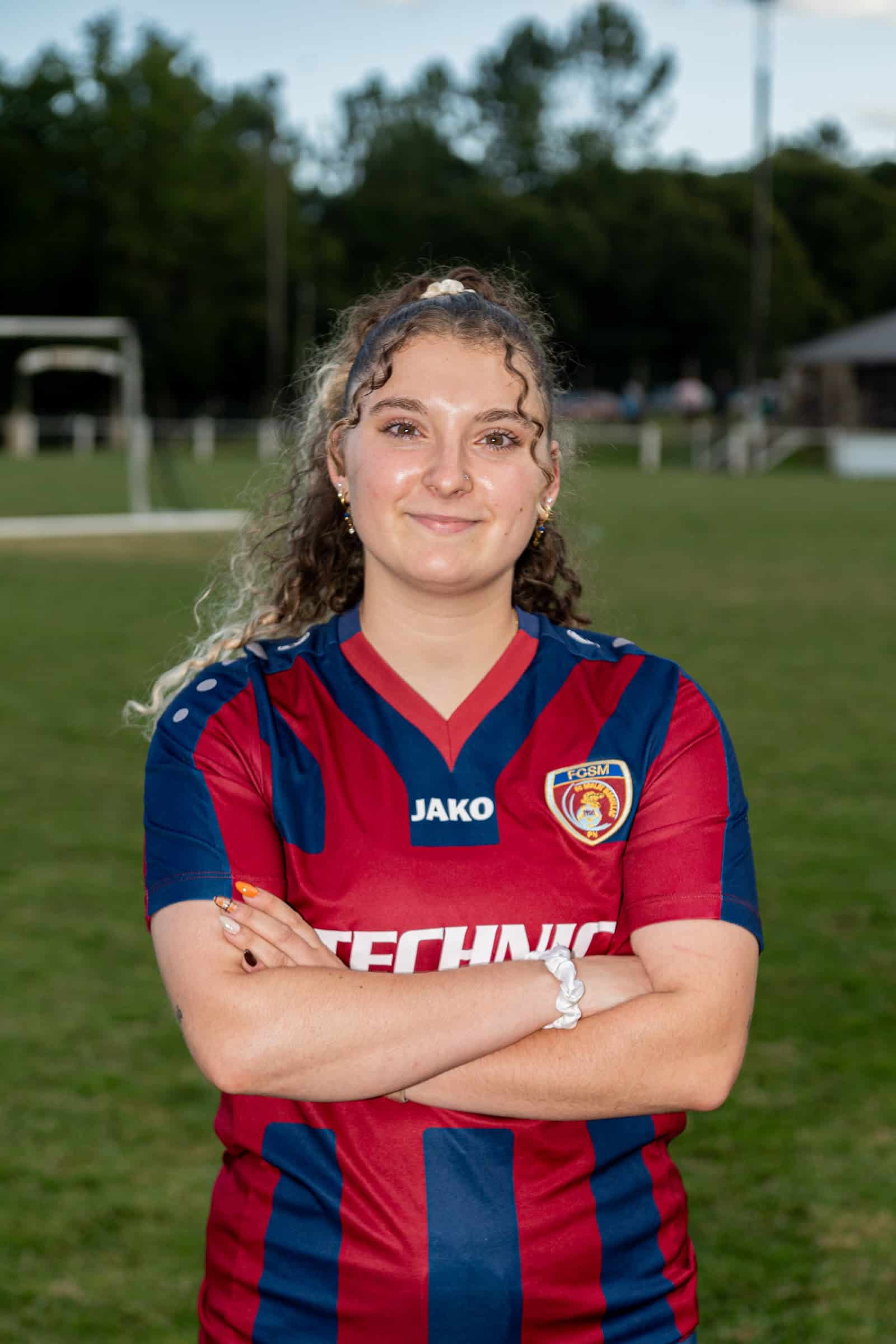 Océane Ablin, joueuse de l'équipe féminine du FC Sarlat Marcillac, saison 2026-2027