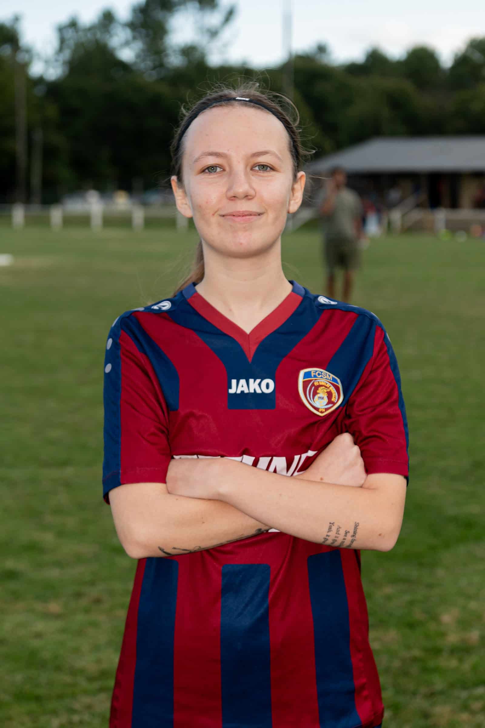 Océane Huleux, joueuse de l'équipe féminine du FC Sarlat Marcillac, saison 2026-2027