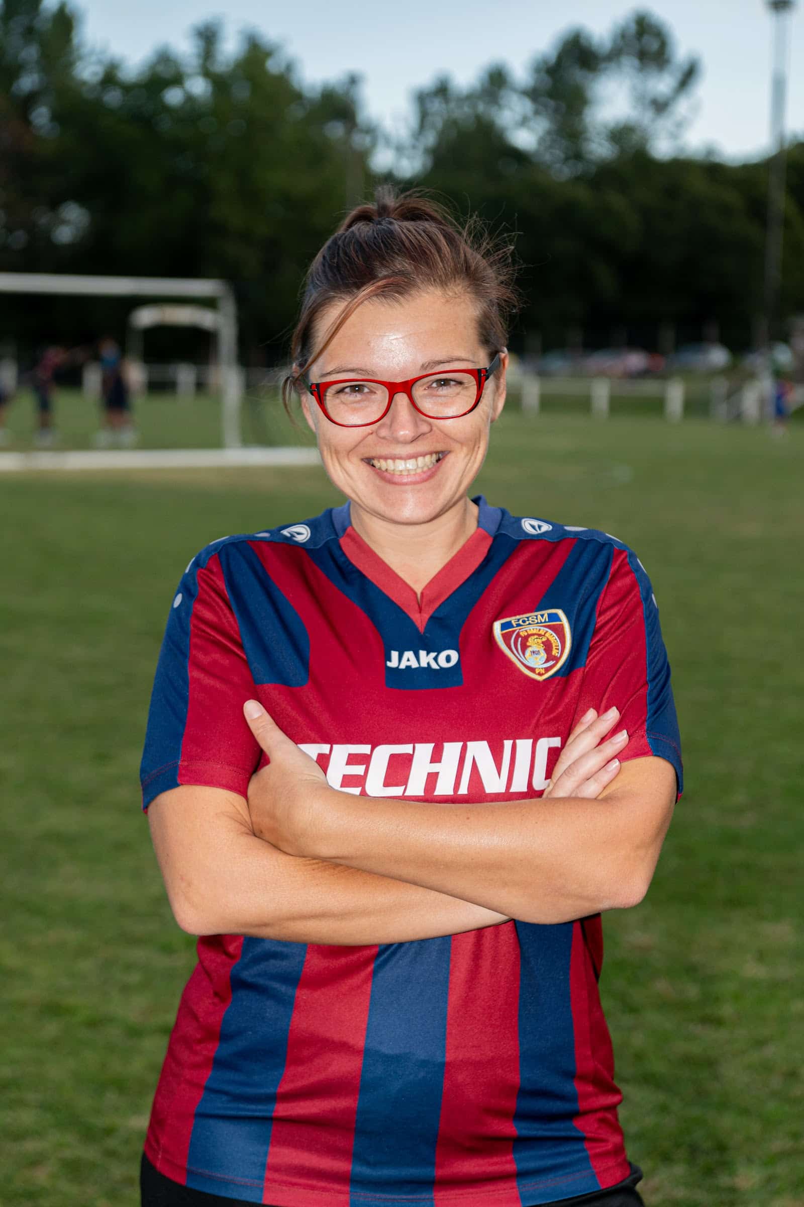 Sandrine Valentin, joueuse de l'équipe féminine du FC Sarlat Marcillac, saison 2026-2027