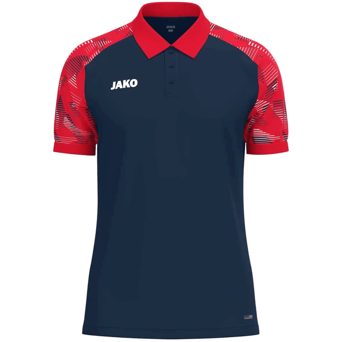 JAKO Polo Sonic – marine/rouge