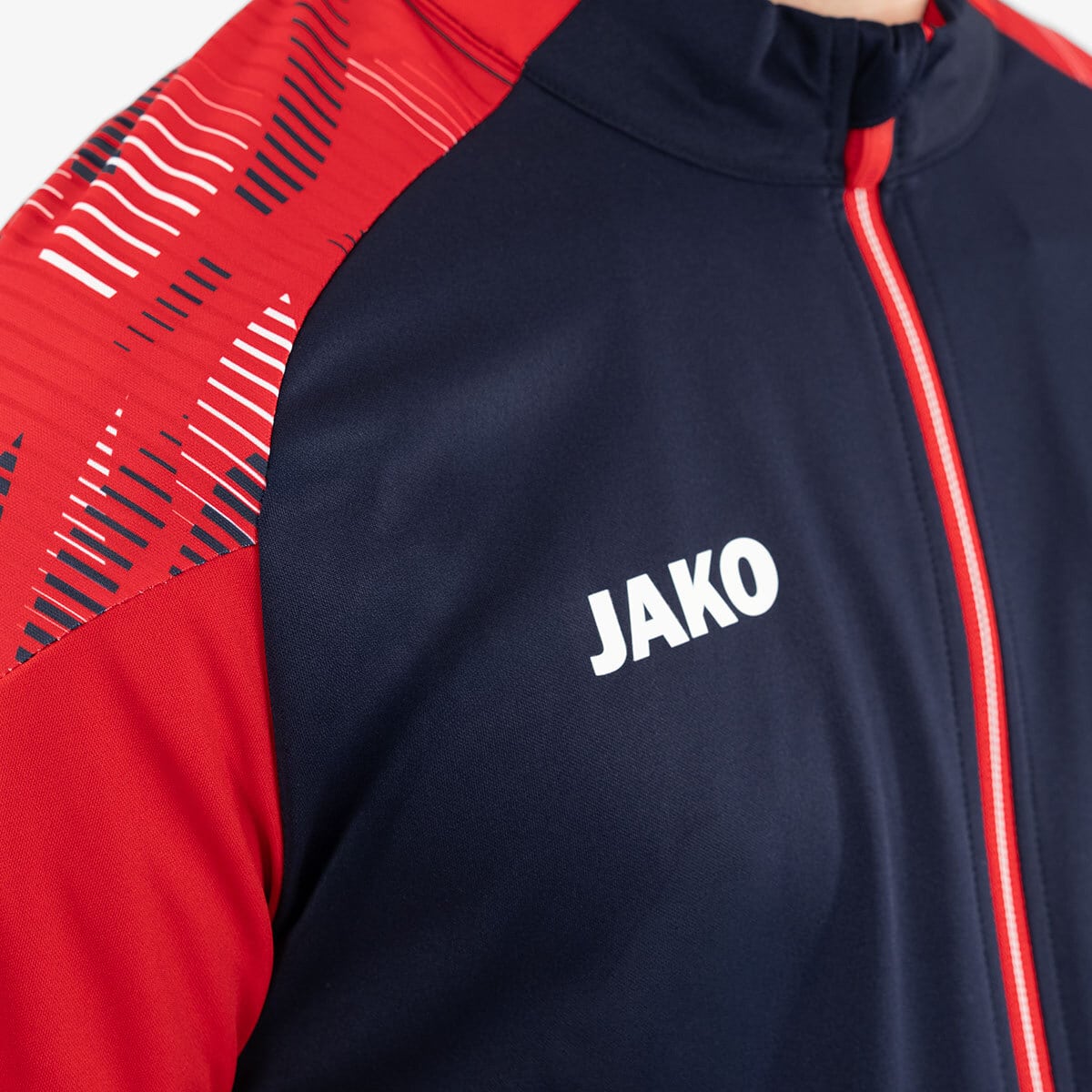JAKO Veste polyester Sonic – marine/rouge – vue 6